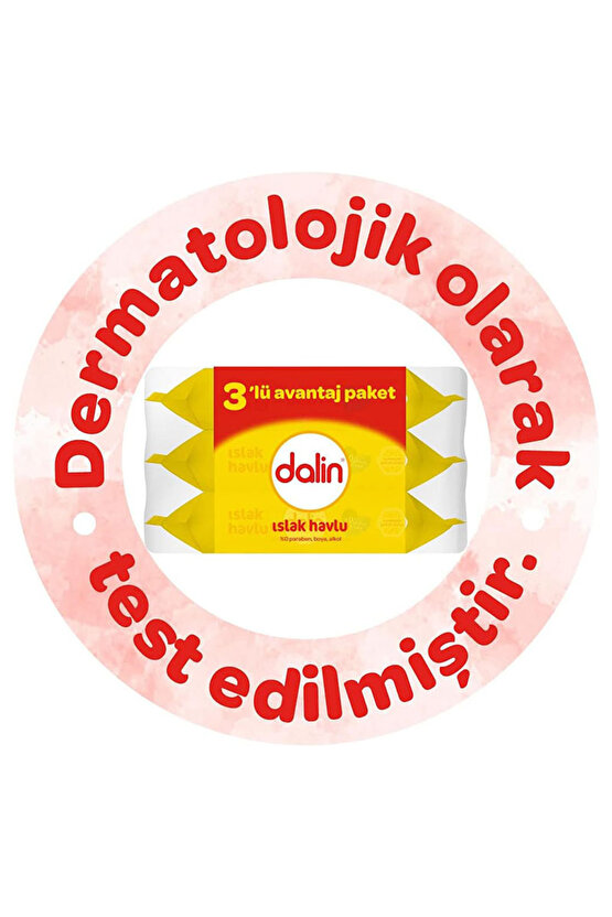 Islak Mendil 3 Lü 56 8 Kapaklı