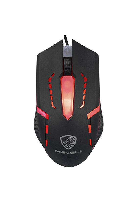 Hyk-46 Gamy Usb Q Klavye-mouse Kırmızı-