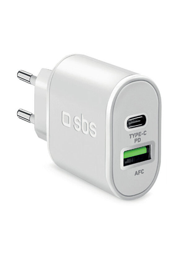 1xUSB-A+1xUSB-C PD 20W Seyahat Şarj