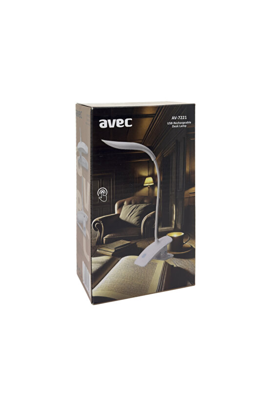 AV-7221 USB ŞARJLI MASA LAMBASI