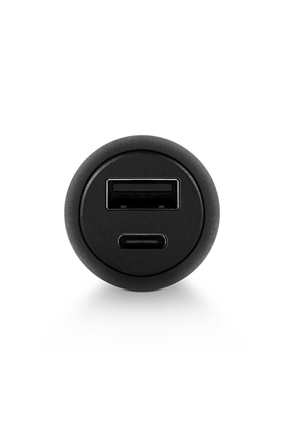SmartCharger Duo PD 32W Araç Hızlı Şarj Aleti USB-C+USB-A