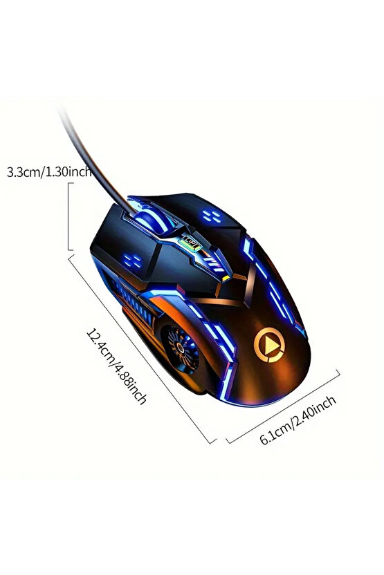 G5 Kablolu Rgb Oyuncu Mouse