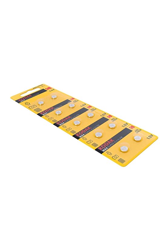 Max Alkaline Ag1lr621 Düğme Pil 10lu