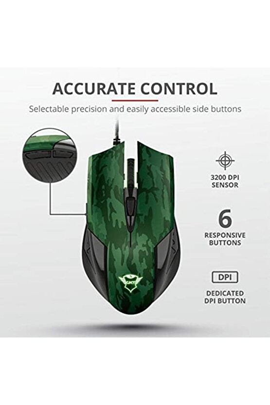 Gxt 781 Gaming Mouse & Mousepad