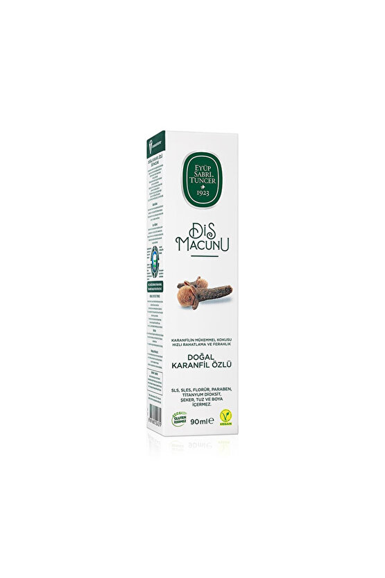 Eyüp Sabri TuncerDoğal Karanfil Özlü Diş Macunu 90 ml