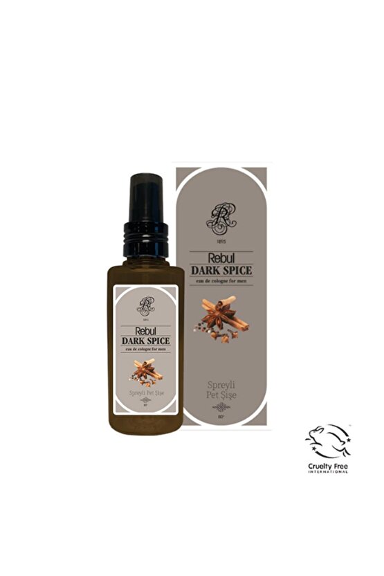 125ml Dark Spice Spreyli Kolonya Pet