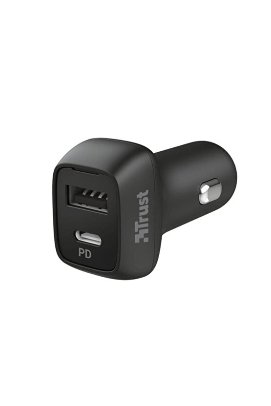 Qmax 30W Ultrafast Usbc & Usb Car Charger With Pd3.0 Tru23560