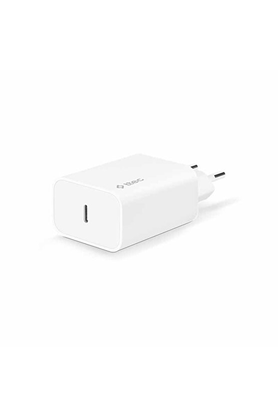 2SCS26B SmartCharger PD 30W USB-C Seyahat Hızlı Şarj Aleti Beyaz