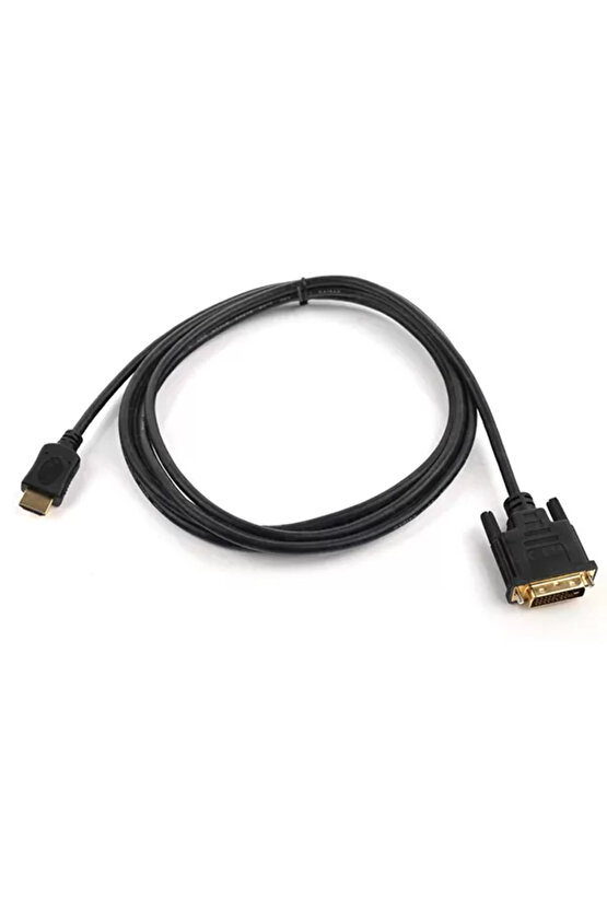 1.8M Hdmi To Dvi (24+1) Çift Yönlü Görüntü Bağlantı Kablosu (Dkcbdvixhdmil180)
