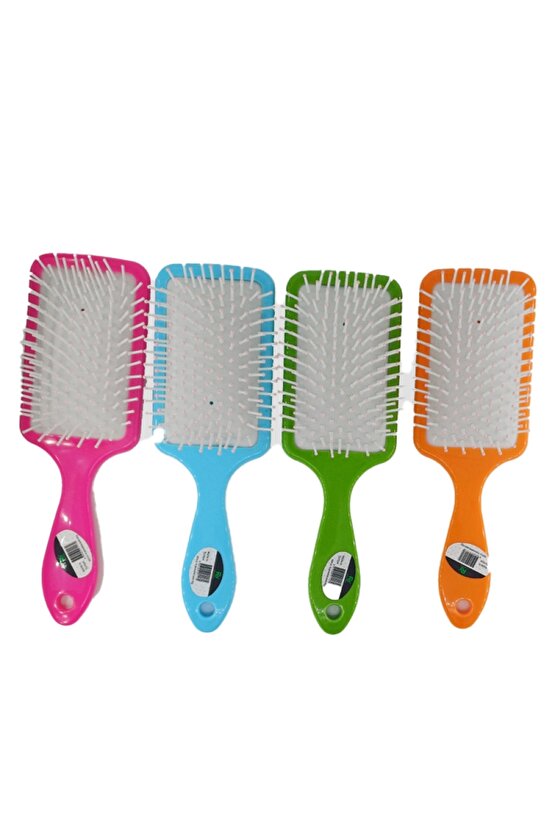 Pastel Renkli Kare Fırça FECH133,Turuncu