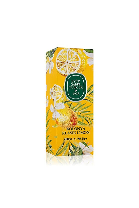 Klasik Limon Kolonyası 200 ml - Pet Şişe