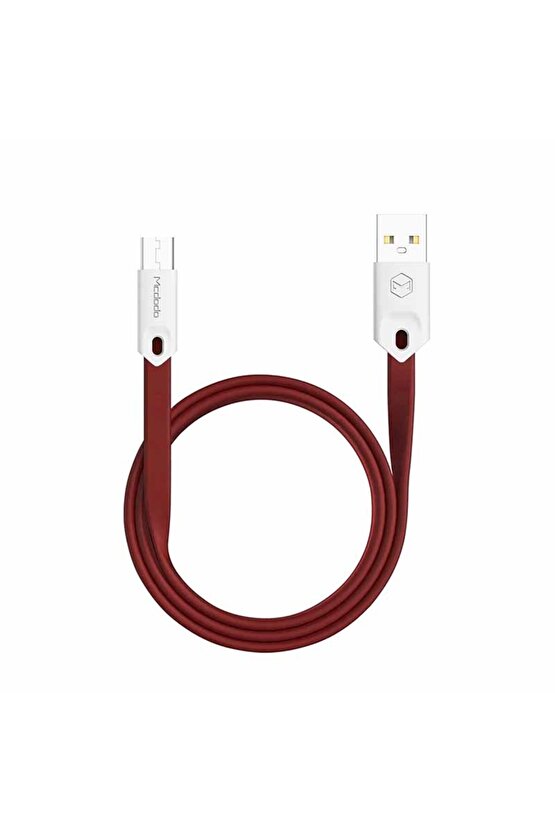 Ca0431 MicroAndroid Dataşarj Kablosu 1M Kırmızı