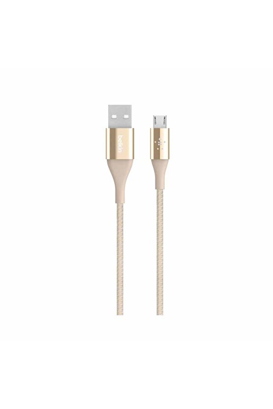 Premium Kevlar Micro Usb 2.4A Kablo 1.2M,Rose Gold