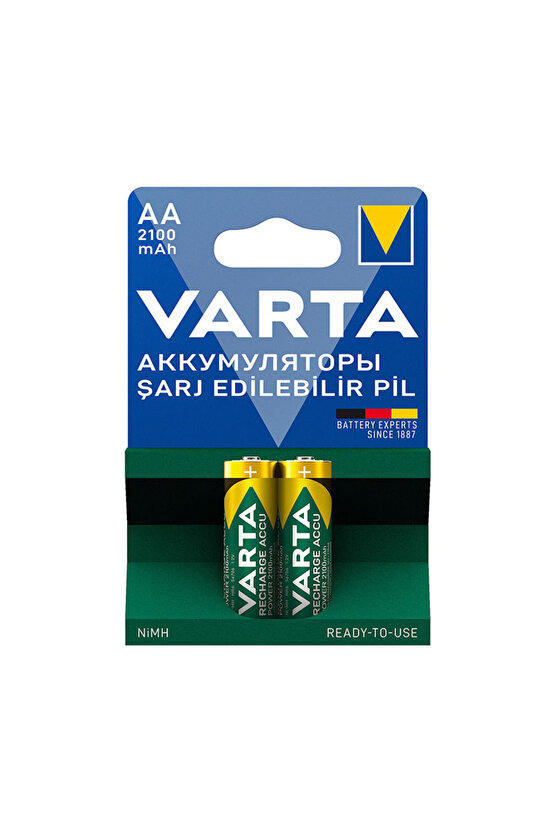 Ready2Use Kalem Pil - Aa 2100 Mah 2Li Blister