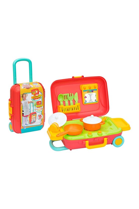 Barbie Mutfak Set Bavulum