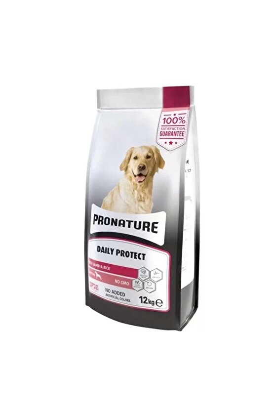 Daily Adult Kuzu Etli ve Pirinçli Yetişkin Köpek Maması 12 Kg