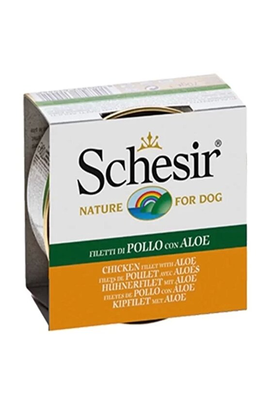 Aloevera ve Tavuklu Jöleli Konserve Köpek Maması 150 Gr