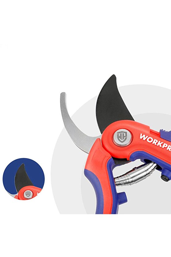 WORKPRO WP332009 Profesyonel Bağ Bahçe Dal Budama Makası