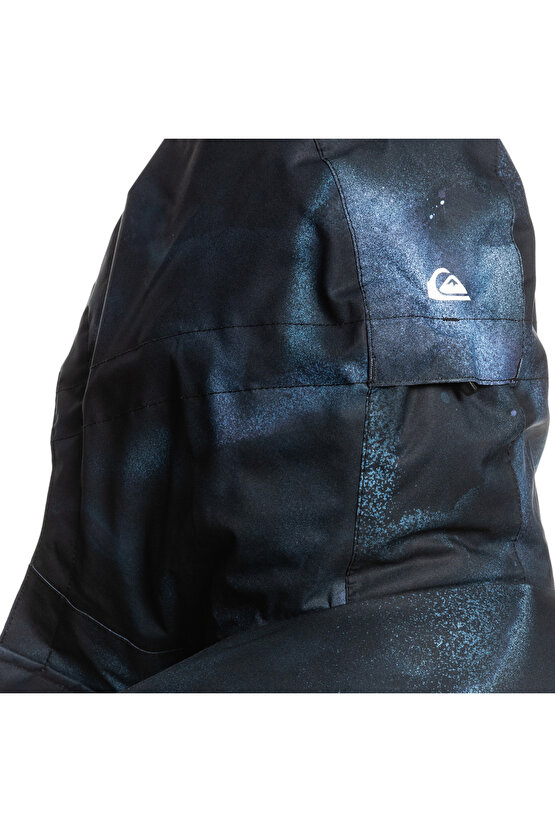 Çok Renkli Erkek Kapüşonlu Kayak Montu Eqytj03338 Mıssıon Prınted Jk