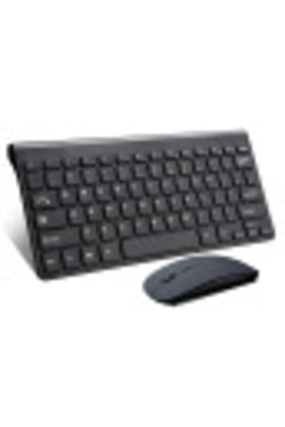 Viewsonic Td1655 Uyumlu Kablosuz Taşınabilir Q Klavye Ve Mouse Set Siyah