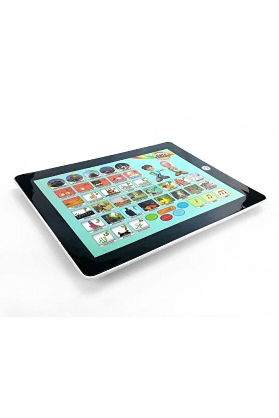 Çocuklar Için Eğitici Sesli Namaz Elifba Dini Bilgiler Öğretim Oyuncak Tableti (dua,sure,ilahi)