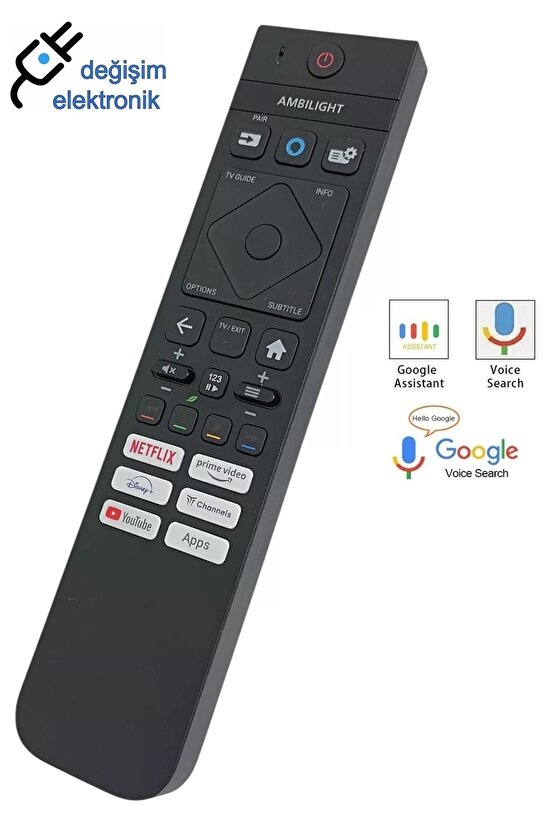 Philip s 85Pus8309 4K Ambilight Tv Kumandası