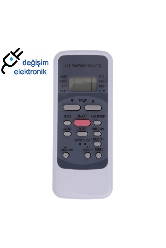 Midea Rg51me Uyumlu Klima Kumandası