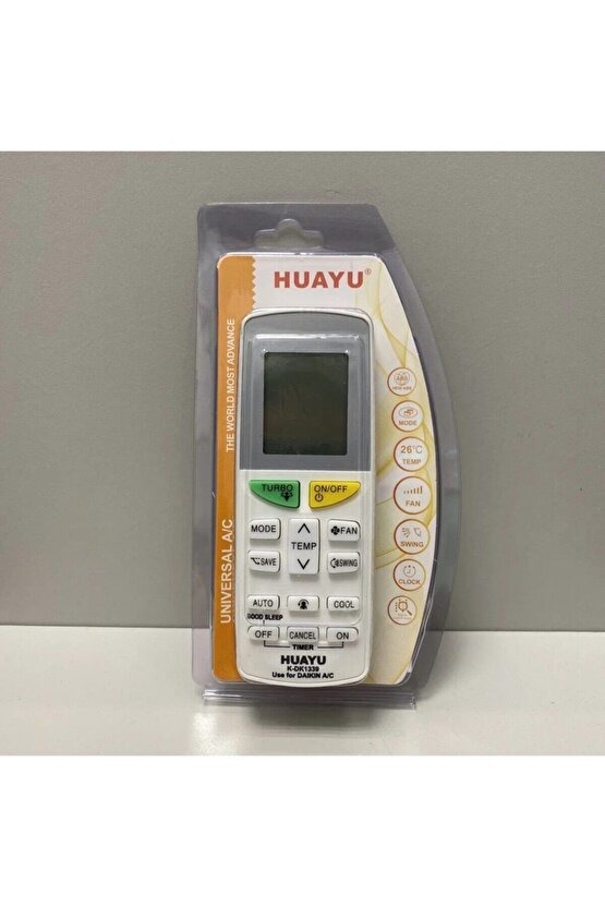 Daikin Ftxp20m Inverter Uyumlu Klima Kumandası