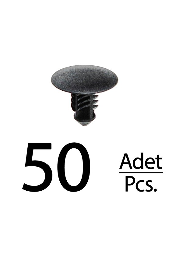 Renault Megane, Nissan için Kaput Keçe Klipsi- 50 Adet