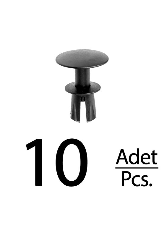 BMW, Audi, Land Rover için Döşeme Klipsi- 10 Adet