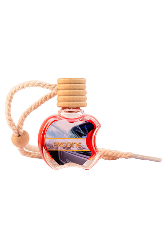 Yüksek Yayılımlı Dekoratif Cam Elma Şişe Oto-araç Kokusu 10 ml ( 10 Adet )