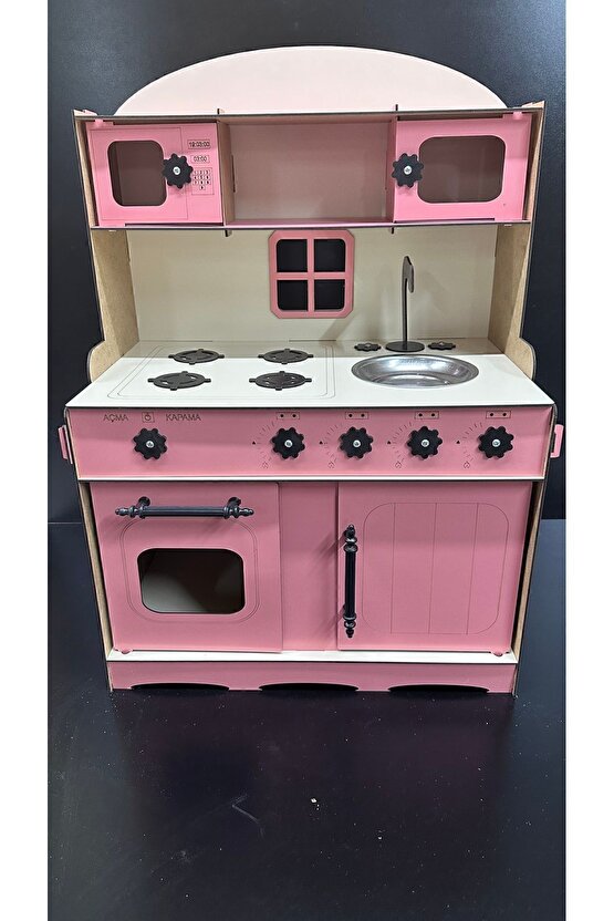 Ahşap Oyuncak Mutfak Yeni Tasarım)