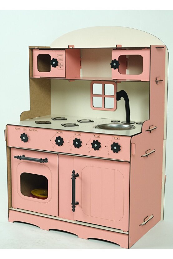 Ahşap Oyuncak Mutfak Yeni Tasarım)