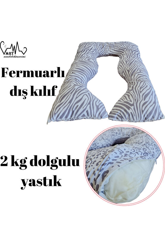 5 Farklı Bölge Destekli Hamile Ve Emzirme Yastığı