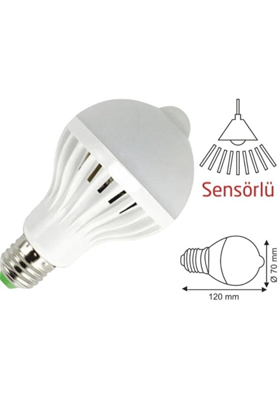Ses Sensörlü Led Ampul