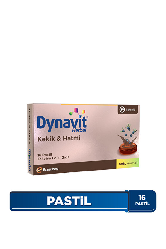 Herbal Kekik & Hatmi 16 Pastil - Kekik, Hatmi, Ebegümeci, Zencefil
