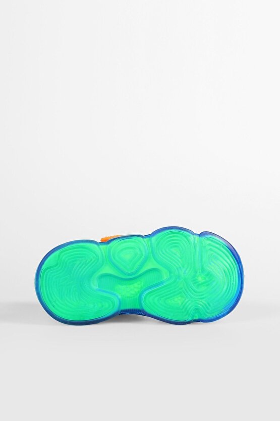 Live Işıklı Erkek Bebek Sandalet Saks