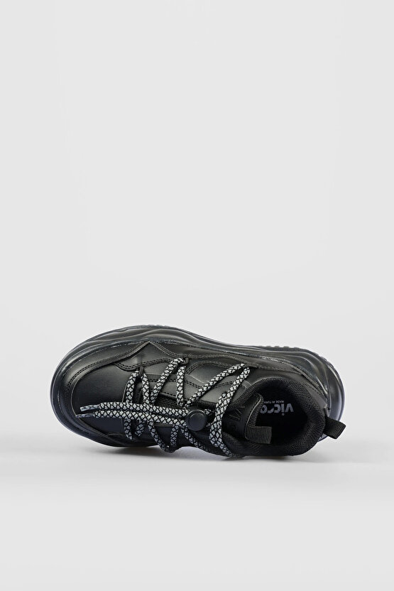 Dublin Hafif Kız Çocuk Siyah Sneaker