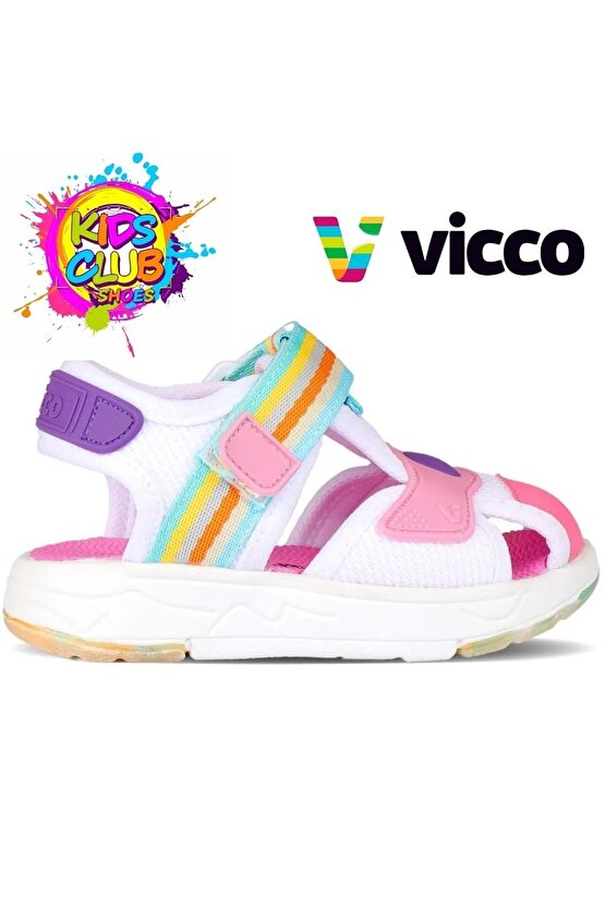 VİCCO FLOW II PEMBE ÇOCUK SANDALET