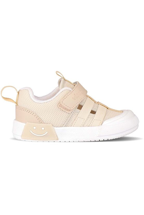 Momo Işıklı Ortopedik Çocuk Spor Ayakkabı BEJ