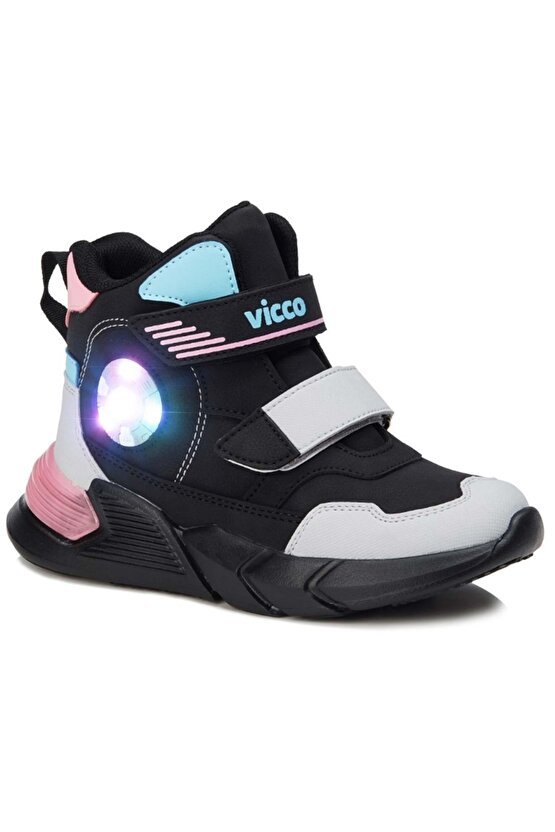 Işıklı Kız Çocuk 946 P21k.207 Sumo Cırtlı Spor Bot