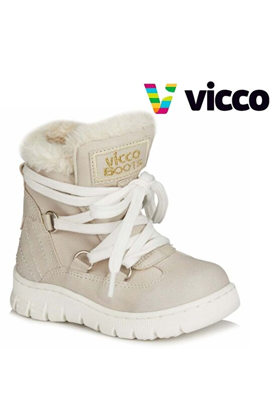 946.p20k222 Kappa Patik Bej Kız Çocuk Bot