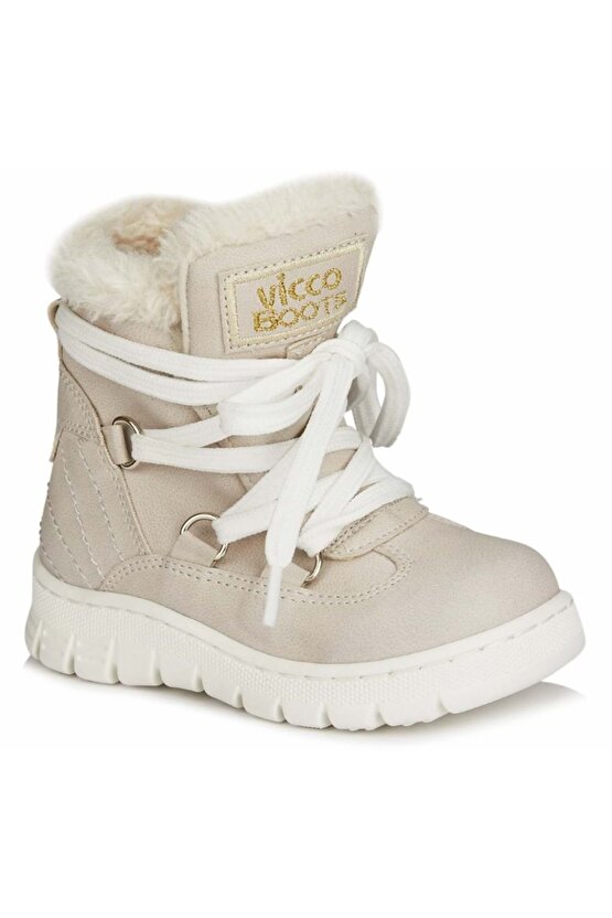 946.p20k222 Kappa Patik Bej Kız Çocuk Bot