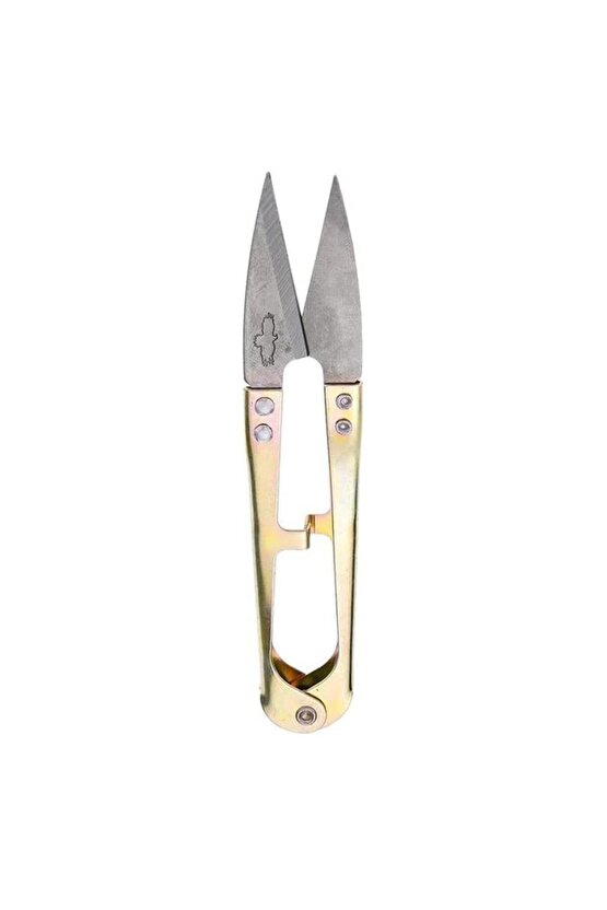 Mivela Konfeksiyon Iplik Temizleme Makası Metal Kasalı Kılıflı