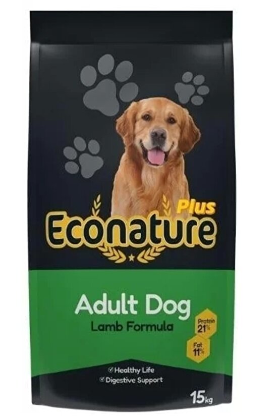 Plus Kuzu Etli Yetişkin Köpek Maması 15 Kg