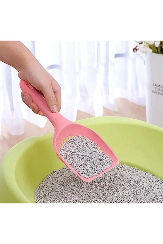 Handy Plastik Kedi Kumu Küreği Medium Açık Mavi