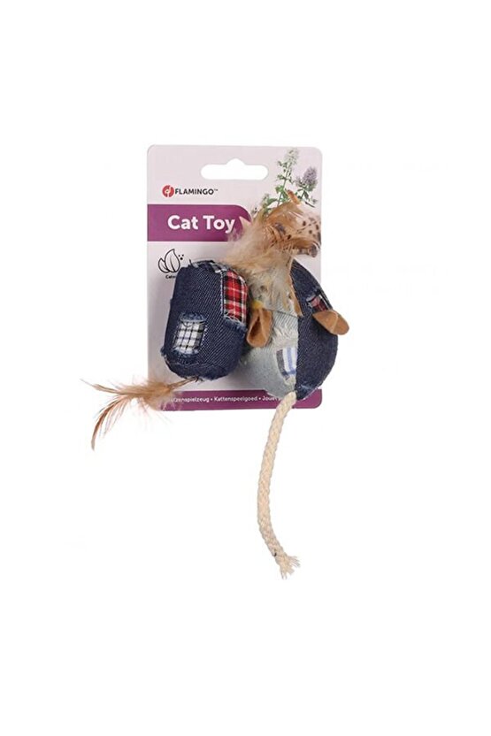 Meranroll ve Mouse Peluş Kedi Oyuncağı 16.5 Cm