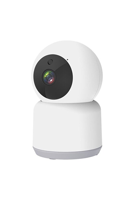 360 Derece Dönebilen Full HD - 1080P Wi - Fi Akıllı IP Kamera Bebek Odası, Salon, Güvenlik Kamerası
