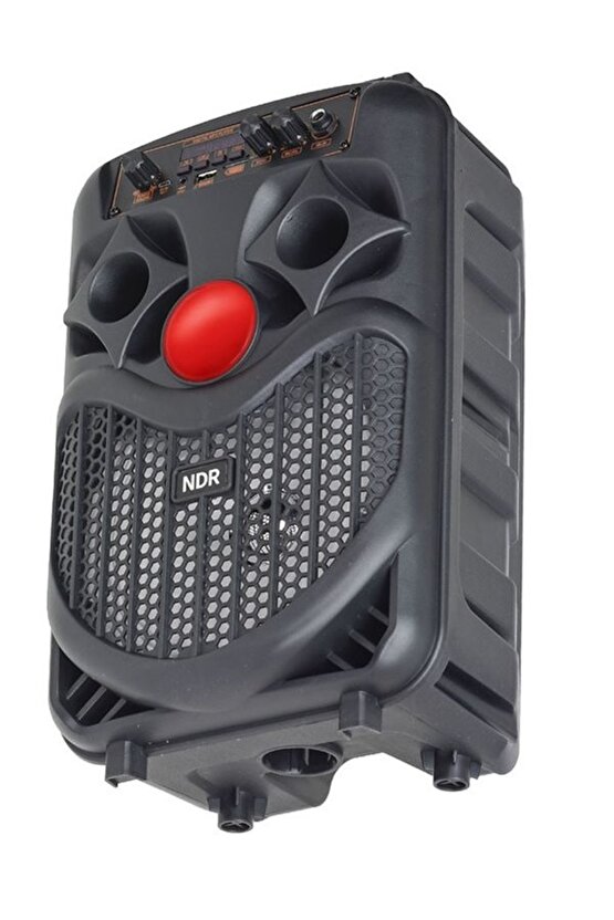 KARAOKE MİKROFONLU BLUETOOTH HOPARLÖR FM RADYO SD KART USB GİRİŞLİ TAŞINABİLİR ŞARJLI SPEAKER