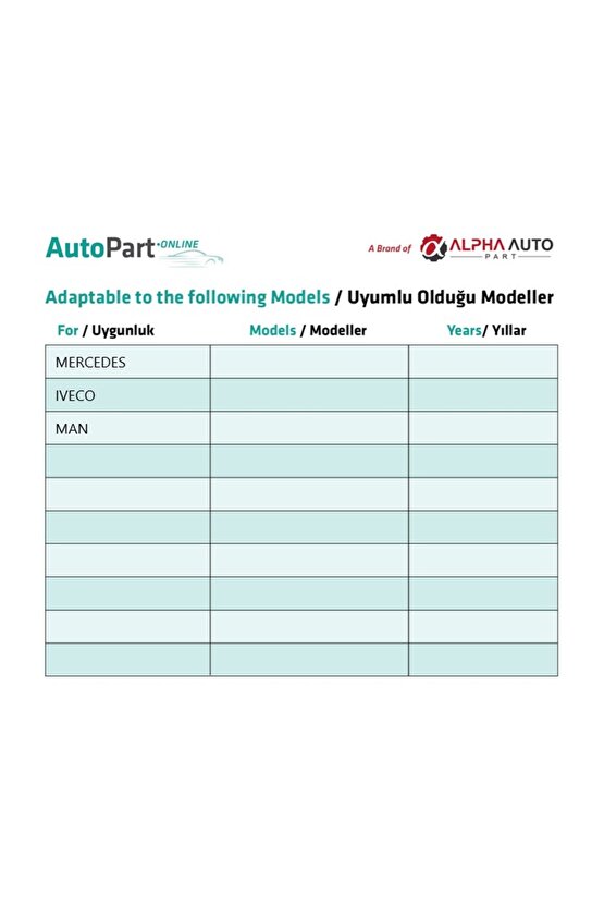 Mercedes, İveco, MAN için Termostat Su Hortumu Boru Konnektörü- 5 Adet